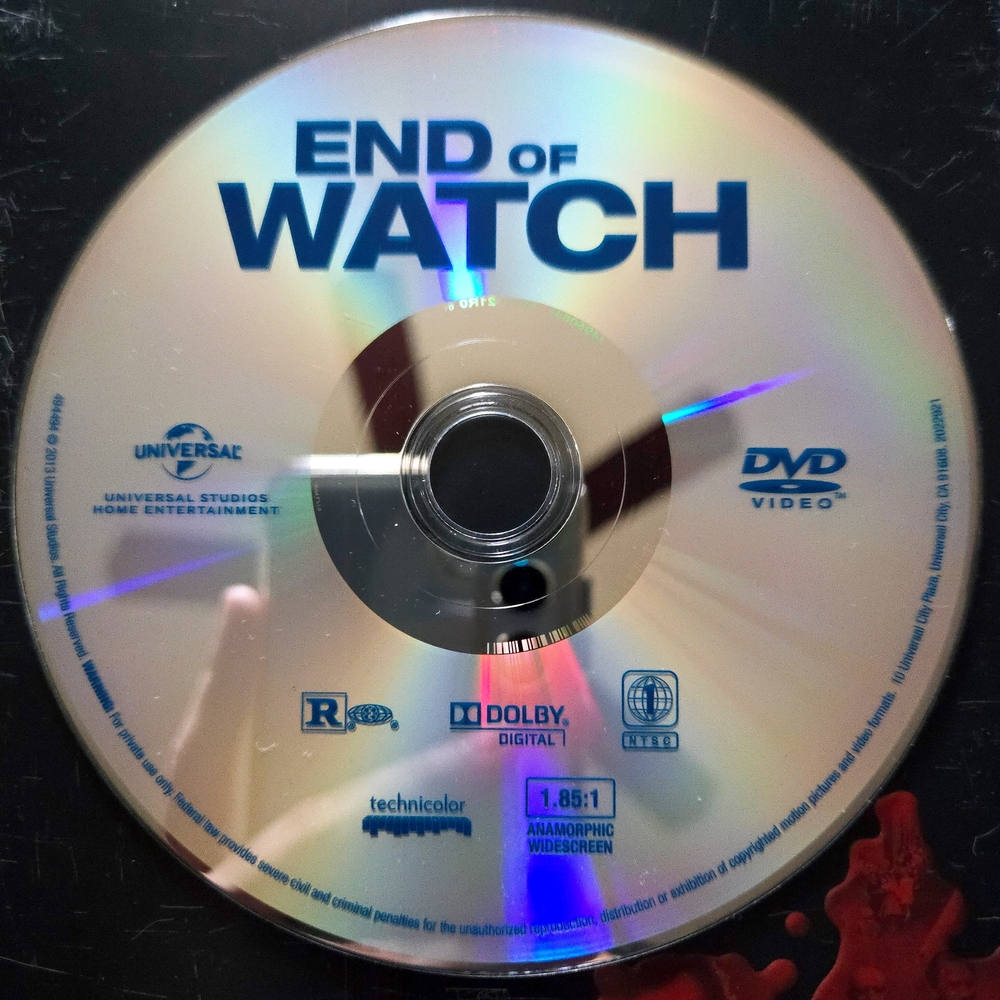 End of Watch (2012) DVD